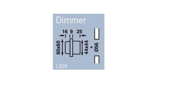 Grote foto frilight led dimmer mat zilver 12v 2a 24w caravans en kamperen caravan accessoires