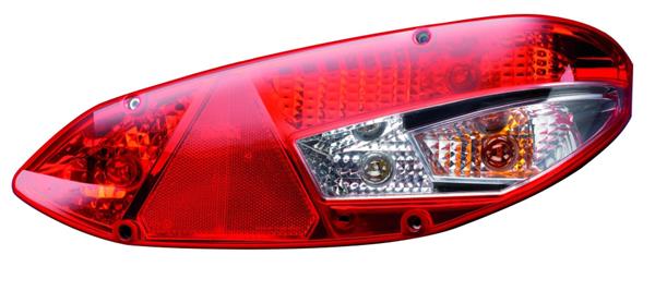 Grote foto jokon achterlicht l3000 rem knipper mist achteruitrij driehoek reflector rechts caravans en kamperen caravan accessoires