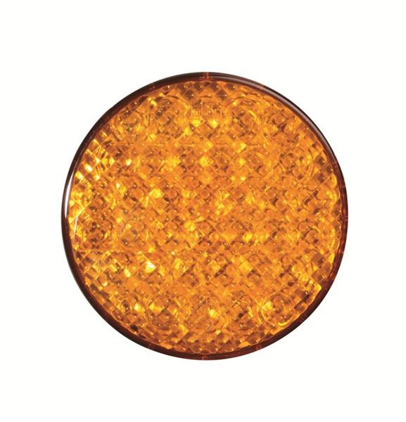 Grote foto jokon knipperlicht led 730 rond oranje caravans en kamperen caravan accessoires
