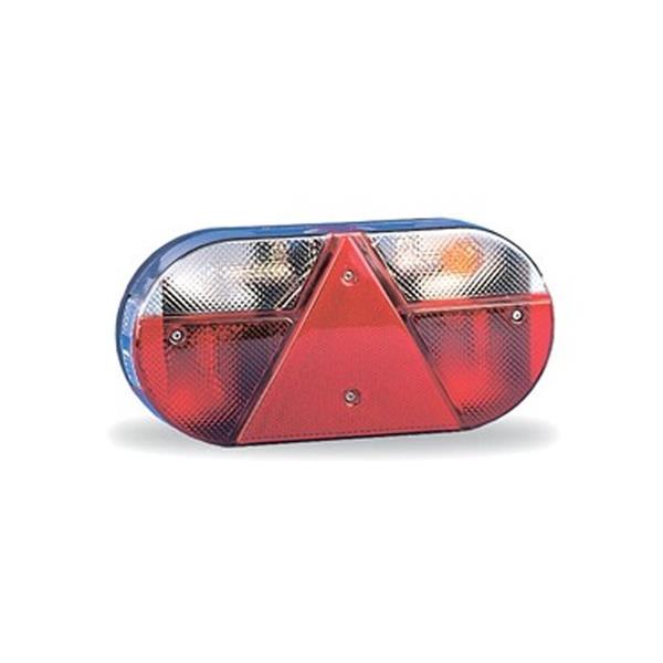 Grote foto jokon achterlicht l610 rem knipper kenteken mist achteruitrij driehoek reflector opbouw rechts caravans en kamperen caravan accessoires