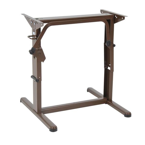 Grote foto lifttafelpoot hta 116 26 bruin 60cm caravans en kamperen caravan accessoires