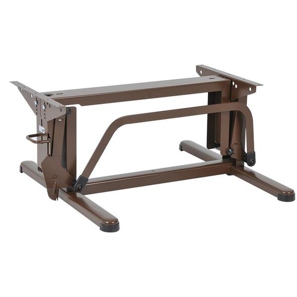 Grote foto lifttafelpoot hta 116 26 bruin 60cm caravans en kamperen caravan accessoires