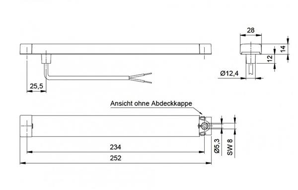 Grote foto jokon mistlicht led l250 langwerpig rood caravans en kamperen caravan accessoires