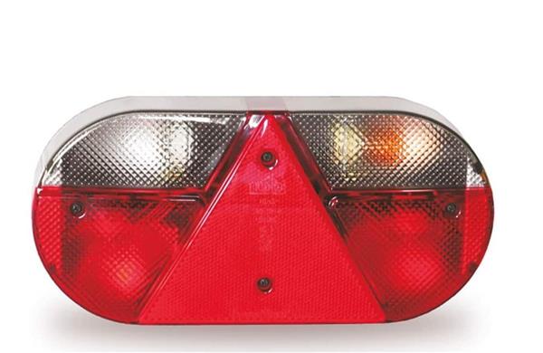 Grote foto jokon achterlicht l621 rem knipper kenteken mist achteruitrij driehoek reflector opbouw rechts caravans en kamperen caravan accessoires
