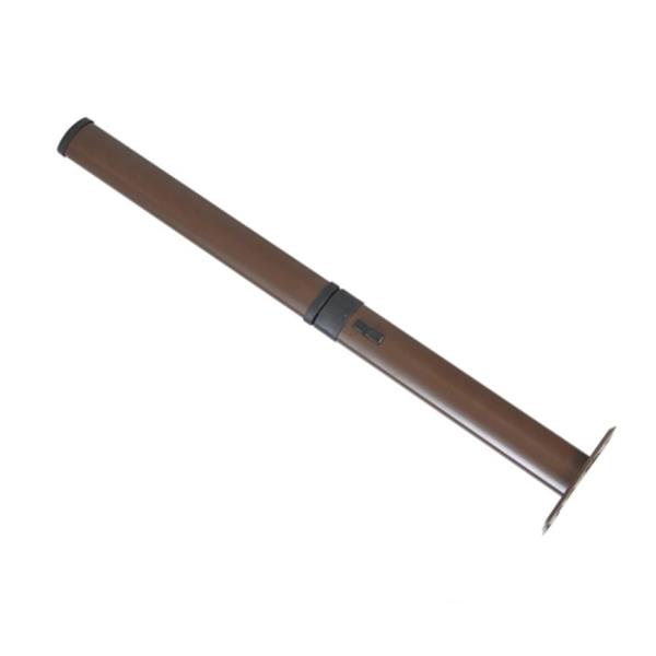 Grote foto klaptafelpoot bruin middenknik 67.5cm caravans en kamperen caravan accessoires