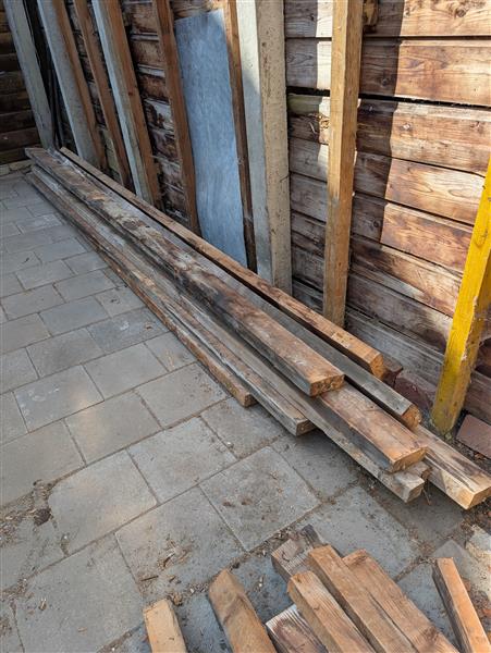 Grote foto balken doe het zelf en verbouw hout en planken