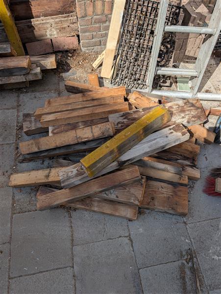 Grote foto balken doe het zelf en verbouw hout en planken