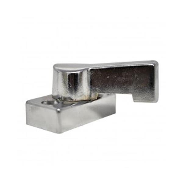 Grote foto deurwervel chroom 3mm caravans en kamperen caravan accessoires
