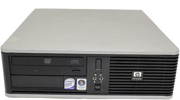 Grote foto windows xp pc hp dc7600 sff 2 8ghz 1 2gb hdd ssd parallel seri le poort garantie computers en software overige computers en software