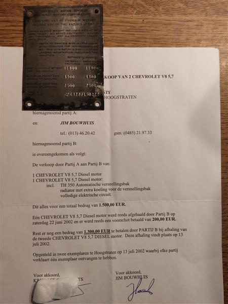 Grote foto chevy sportscoach auto onderdelen overige auto onderdelen
