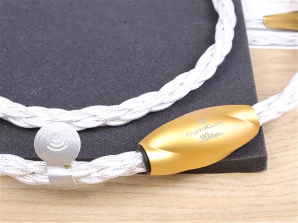 Grote foto crystal cable infinity limited edition 20th ann. high end audio power cable 1 5 metre audio tv en foto onderdelen en accessoires