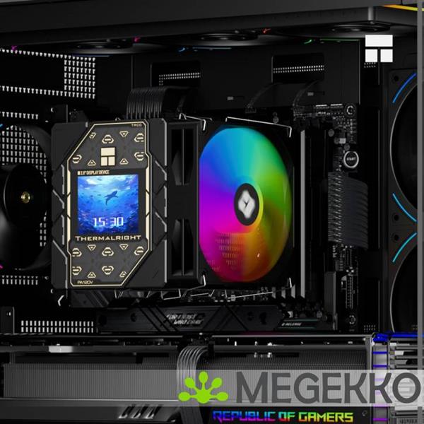 Grote foto thermalright peerless assassin 120 vision argb black computers en software behuizingen en kasten