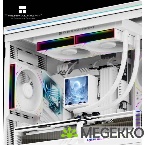 Grote foto thermalright peerless vision 240 argb white computers en software behuizingen en kasten