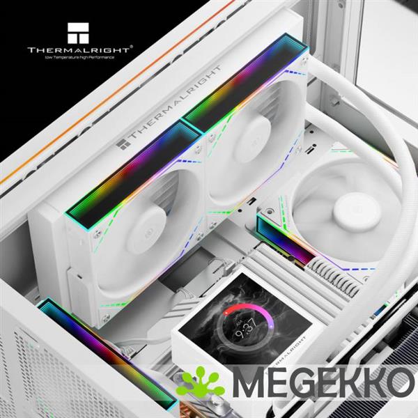 Grote foto thermalright peerless vision 240 argb white computers en software behuizingen en kasten