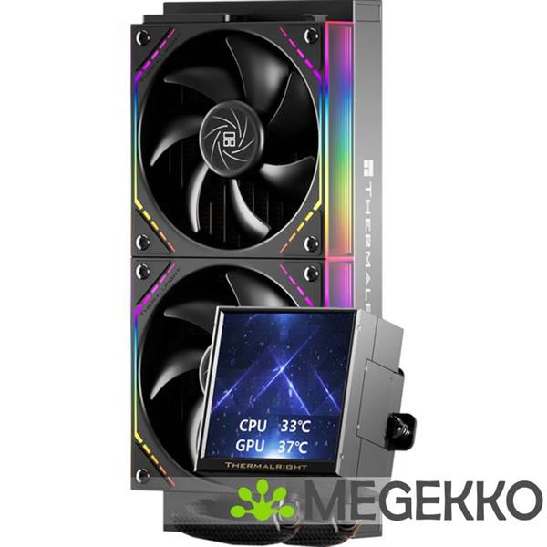 Grote foto thermalright peerless vision 240 argb black computers en software behuizingen en kasten
