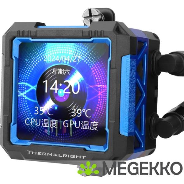 Grote foto thermalright frozen warframe pro 360 black computers en software behuizingen en kasten