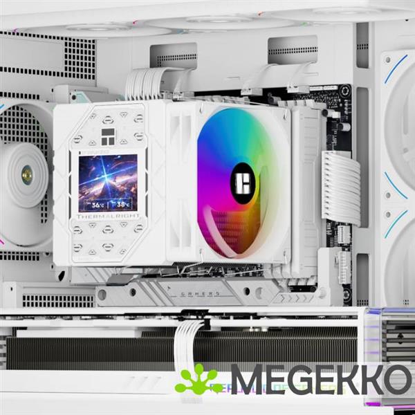 Grote foto thermalright peerless assassin 120 vision argb white computers en software behuizingen en kasten