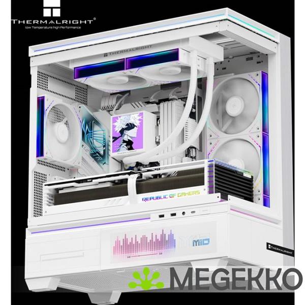Grote foto thermalright peerless vision 240 argb white computers en software behuizingen en kasten