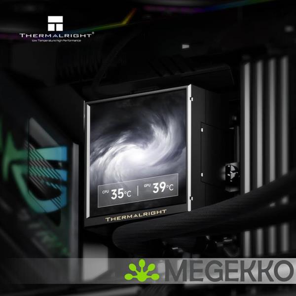 Grote foto thermalright peerless vision 240 argb black computers en software behuizingen en kasten