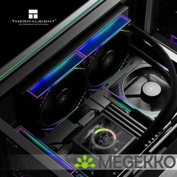 Grote foto thermalright peerless vision 240 argb black computers en software behuizingen en kasten