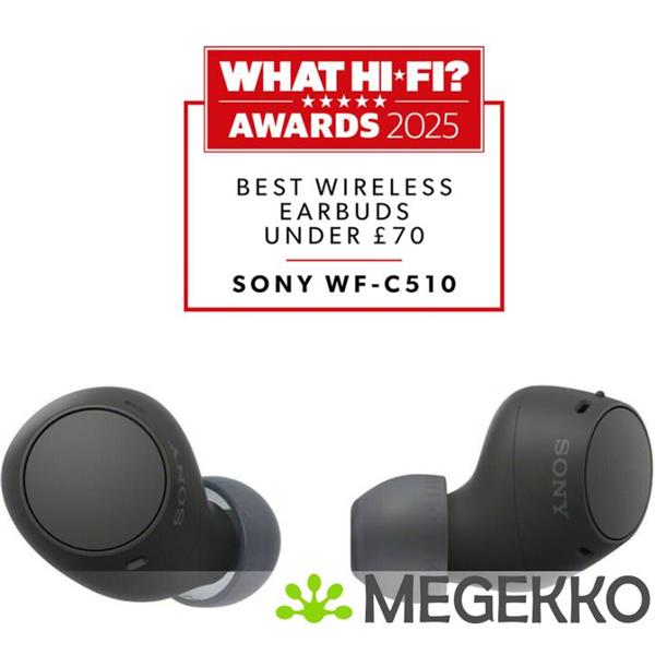 Grote foto sony wf c510 in ear headset zwart audio tv en foto koptelefoons