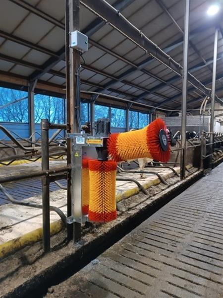 Grote foto koeborstel roterend easycleaner duo suevia dieren en toebehoren runderen