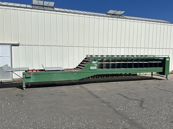 Grote foto jamafa 2bpsh12 bloemensorteermachine 12 sorteringen met dubbele invoertafel agrarisch tuinbouw