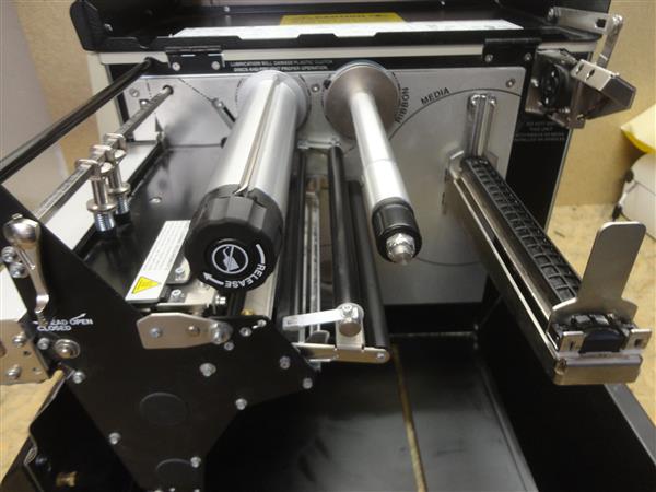 Grote foto zebra 220xi 4 thermal transfer label printer with cutter 203dpi lan usb 8 5 inch 220xi4 computers en software printers