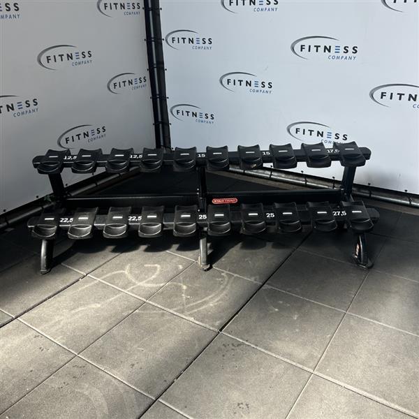 Grote foto star trac dumbell rek zwart sport en fitness fitness