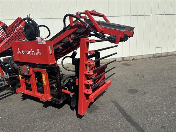 Grote foto j.j. broch arco s 2 knoflookrooier 2 rijen agrarisch oogstmachines