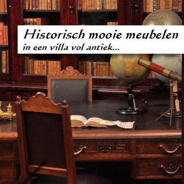 Grote foto massief mahonie eetkamertafel met slinger en inlegbladen victoriaans ca 1860 no.440550 antiek en kunst stoelen en banken