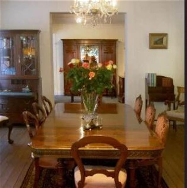 Grote foto massief mahonie eetkamertafel met slinger en inlegbladen victoriaans ca 1860 no.440550 antiek en kunst stoelen en banken
