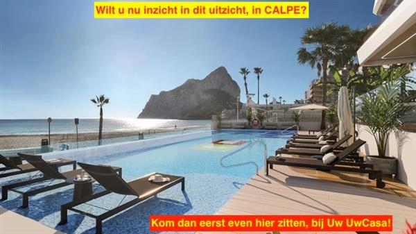 Grote foto uw nieuwe appartement aan zee in calpe met ook huizen en kamers nieuw europa