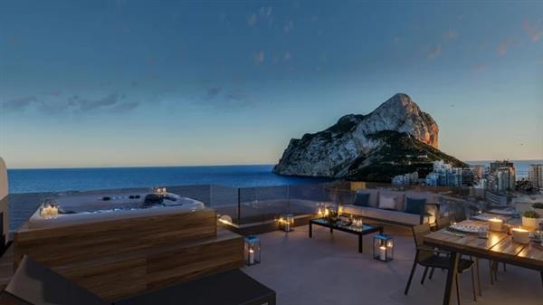 Grote foto uw nieuwe appartement aan zee in calpe met ook huizen en kamers nieuw europa