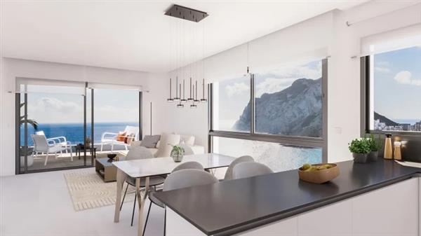 Grote foto uw nieuwe appartement aan zee in calpe met ook huizen en kamers nieuw europa