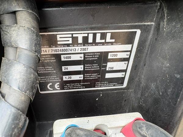 Grote foto vs 22955 elektrische stapelaar still 5466mm doe het zelf en verbouw hefwerktuigen