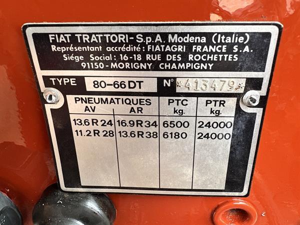 Grote foto fiat 80 66 dt agrarisch tractoren