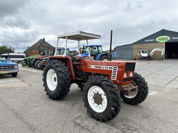 Grote foto fiat 80 66 dt agrarisch tractoren