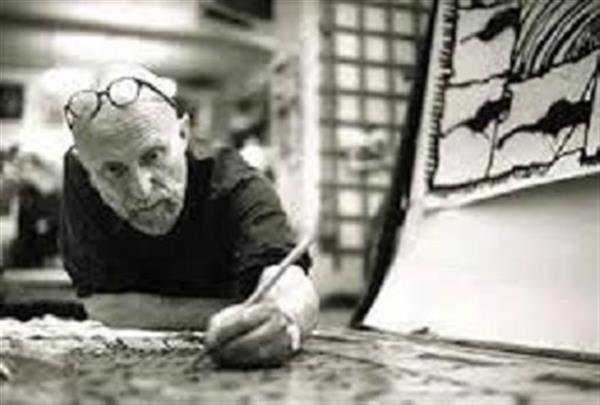 Grote foto gevraagd alechinsky schilderijen en etsen antiek en kunst modern