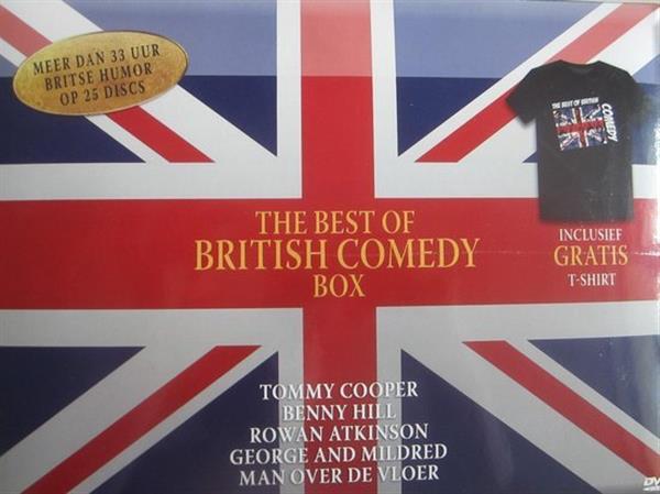 Grote foto best of british comedy dvdbox muziek en instrumenten cds minidisks cassettes