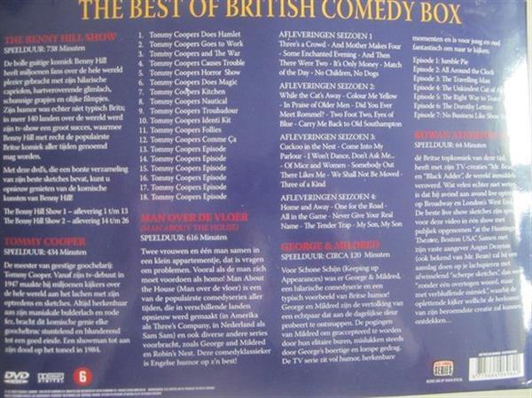 Grote foto best of british comedy dvdbox muziek en instrumenten cds minidisks cassettes