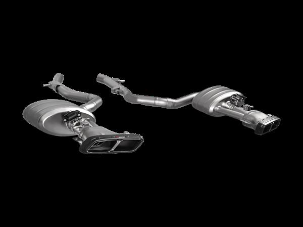 Grote foto mercedes cle 53 amg c236 a236 akrapovic catback uitlaat systeem auto onderdelen tuning en styling