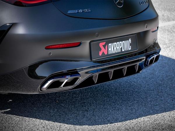 Grote foto mercedes cle 53 amg c236 a236 akrapovic catback uitlaat systeem auto onderdelen tuning en styling