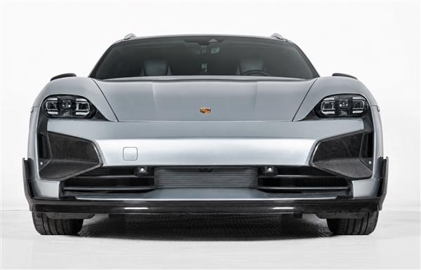 Grote foto porsche taycan turbo gt carbon canard inleg jhparts auto onderdelen tuning en styling