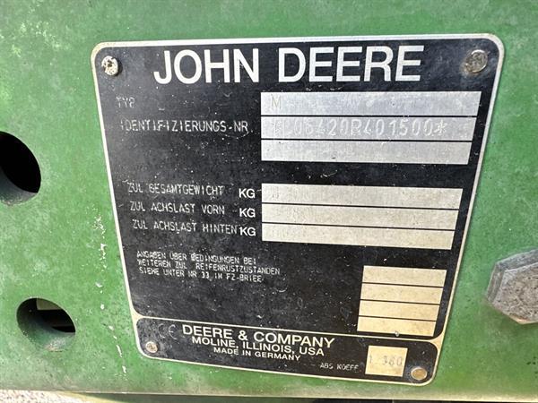 Grote foto john deere 6420 s agrarisch tractoren