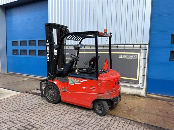 Grote foto vs 22992 elektrische triplex heftruck heli 3 ton agrarisch heftrucks