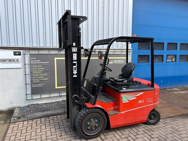 Grote foto vs 22992 elektrische triplex heftruck heli 3 ton agrarisch heftrucks