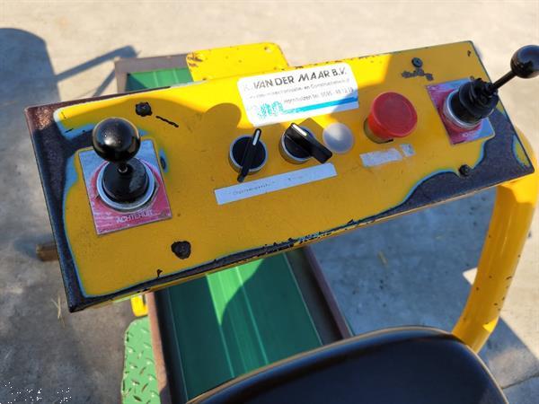 Grote foto jansen en heuning t40l opschepmachine 40 cm breed agrarisch aardappelpootmachines