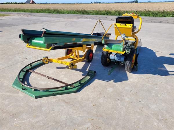 Grote foto jansen en heuning t40l opschepmachine 40 cm breed agrarisch aardappelpootmachines