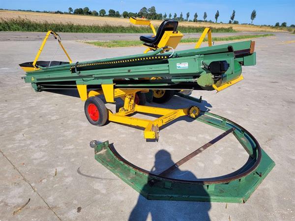 Grote foto jansen en heuning t40l opschepmachine 40 cm breed agrarisch aardappelpootmachines